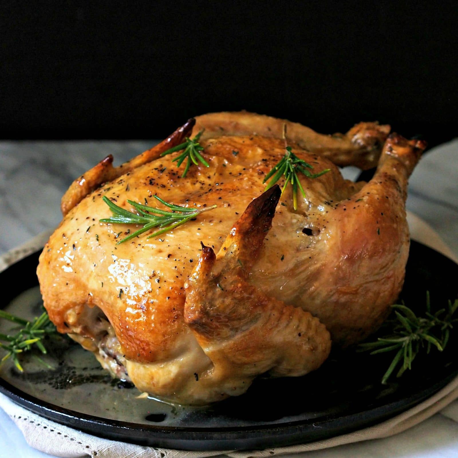 Perfect Roast Chicken Simply Sated 